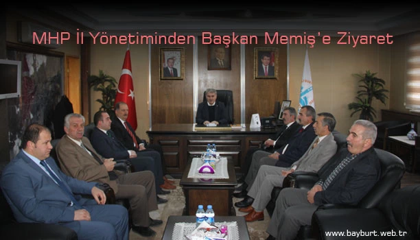 MHP İl Yönetiminden Başkan Memiş’e Ziyaret