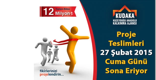 Proje Teslimleri 27 Şubat 2015 Cuma Günü Sona Eriyor