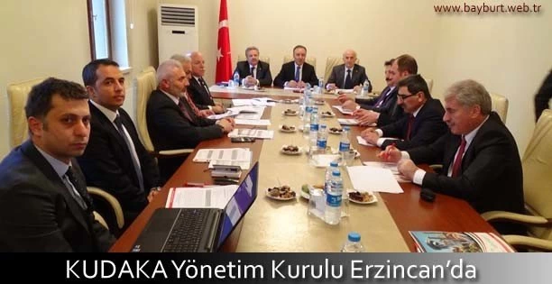 KUDAKA Yönetim Kurulu Erzincan’da Toplandı