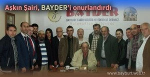 Aşkın Şairi, BAYDER’i onurlandırdı