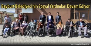 Bayburt Belediyesi'nin Sosyal Yardımları Devam Ediyor