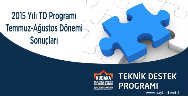2015 Yılı DFD Programı Temmuz Dönemi Sonuçları