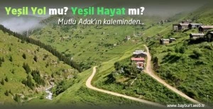 Yeşil Yol mu? Yeşil Hayat mı?