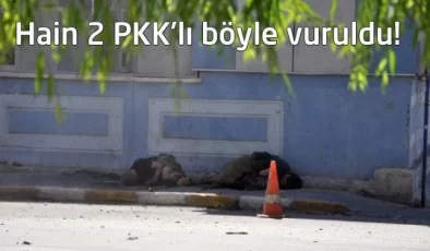 Hain 2 PKK’lı böyle vuruldu!