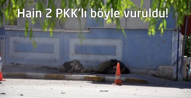 Hain 2 PKK’lı böyle vuruldu!