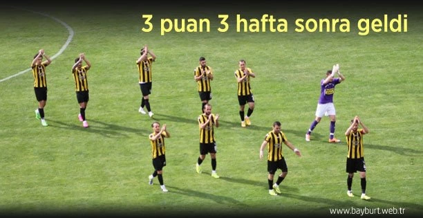 3 puan 3 hafta sonra geldi
