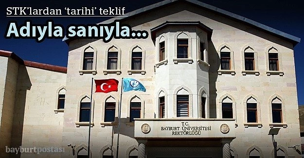 STK’lardan üniversiteye tarihi teklif