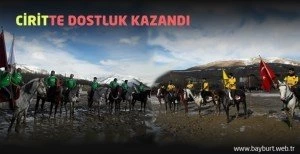 Ciritte dostluk kazandı – Bayburt Portalı