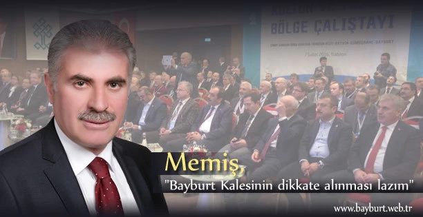 Memiş, Bayburt Kalesinin dikkate alınması lazım