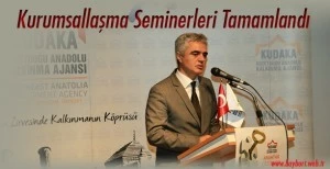 Aile Şirketlerinde Kurumsallaşma Seminerleri Tamamlandı