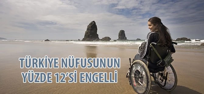 Türkiye nüfusunun yüzde 12’si engelli