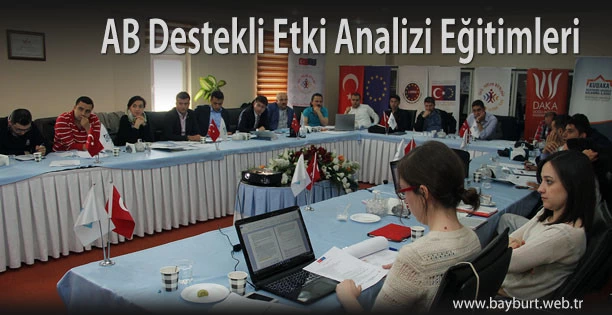AB Destekli Etki Analizi Eğitimleri
