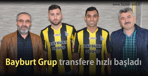 Bayburt Grup Özel İdare Spor transfere hızlı girdi