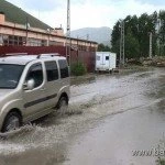 Sanayi Sitesinde yollar göl oldu 16 – Bayburt Portalı