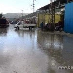 Sanayi Sitesinde yollar göl oldu 17 – Bayburt Portalı