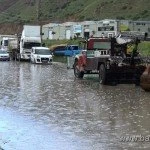 Sanayi Sitesinde yollar göl oldu 4 – Bayburt Portalı