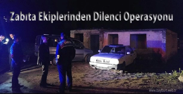 Zabıta Ekiplerinden Dilenci Operasyonu