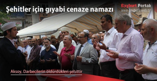 Şehitler için gıyabi cenaze namazı