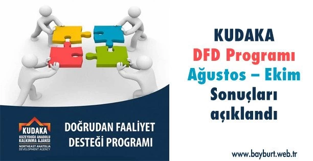 DFD Programı Ağustos – Ekim Sonuçları açıklandı