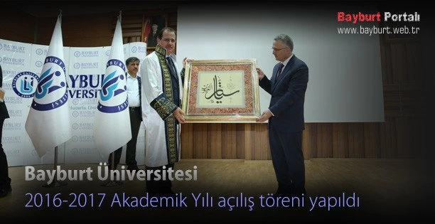 Bayburt Üniversitesi Akademik Yılı açılış töreni yapıldı