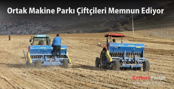 Ortak Makine Parkı Çiftçileri Memnun Ediyor
