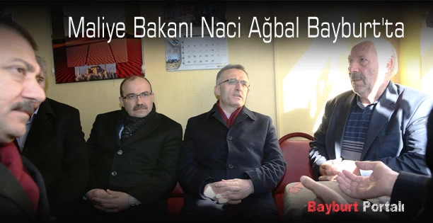 Maliye Bakanı Naci Ağbal Bayburt’ta