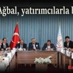 Bakan Agbal yatirimcilarla bulustu – Bayburt Portalı