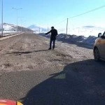 Bayburtta taksiciler yolu trafige kapatti 4 – Bayburt Portalı