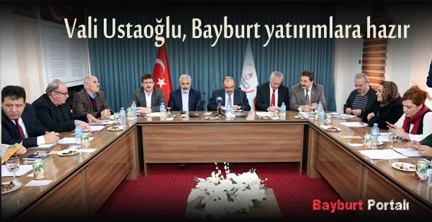 Vali Ustaoğlu, Bayburt yatırımlara hazır