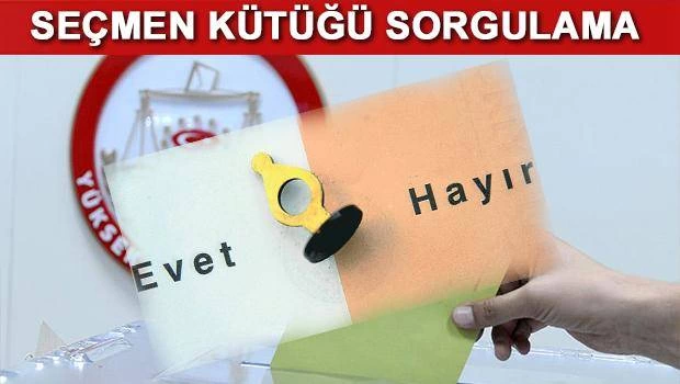 YSK Seçmen listesi 2017! ‘Nerede oy kullanacağım’ bilgisi!