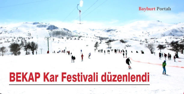 BEKAP Kar Festivali düzenlendi