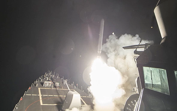 ABD’nin Suriye’yi vurduğu gemi meğer iki ay önce…