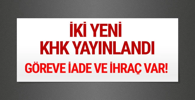 689 sayılı KHK görevden ihraç edilenlerin tam listesi