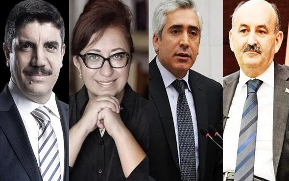 Ak Parti’de liste dışı kalan isimler