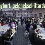 Bayburt geleneksel iftarda bulustu – Bayburt Portalı