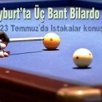 Bayburt ta uc bant bilardo turnuvasi – Bayburt Portalı – Bayburt Haberleri, Son Dakika Bayburt Web Haber Sitesi