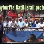 Bayburtta Katil israil protesto edildi – Bayburt Portalı