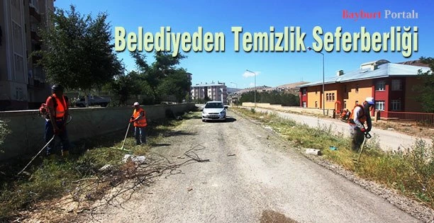 Belediyeden Temizlik Seferberliği