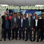 Vali Ali Hamza Pehlivan muhtarlarla bir araya geldi – Bayburt Portalı