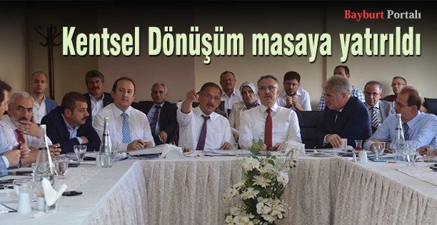 Bayburt Kentsel Dönüşüm masaya yatırıldı