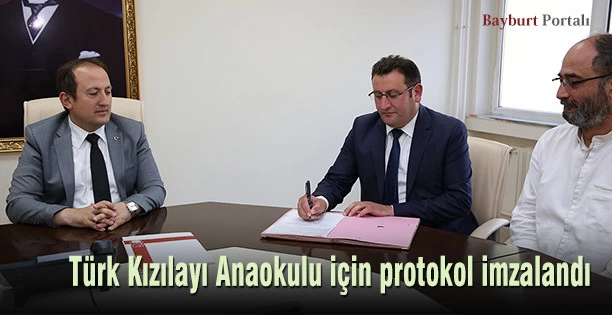 Türk Kızılayı Anaokulu protokolu imzalandı