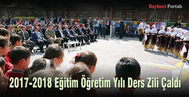 2017-2018 Eğitim Öğretim Yılı Ders Zili Çaldı