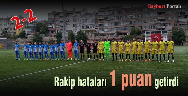 Rakip hataları 1 puan getirdi