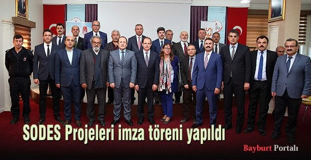 SODES Projeleri imza töreni yapıldı