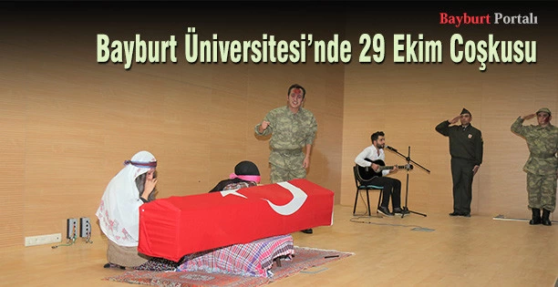 Bayburt Üniversitesi’nde 29 Ekim Coşkusu