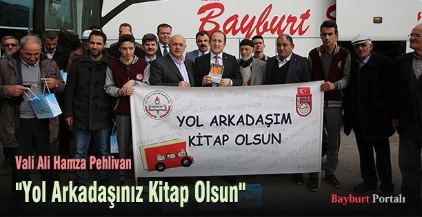 Vali Pehlivan, “Yol Arkadaşınız Kitap Olsun”