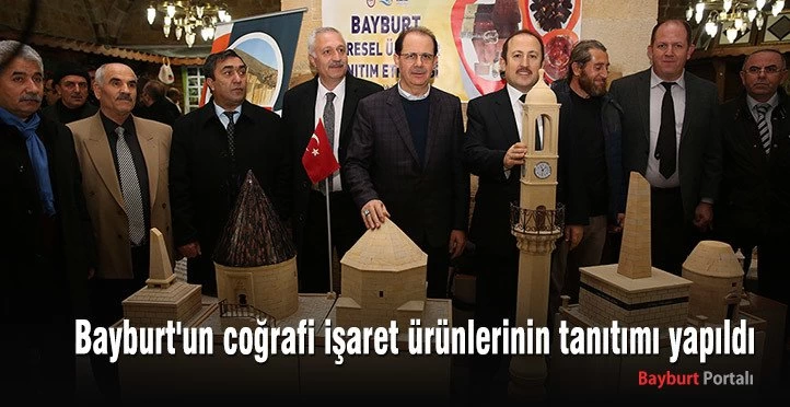 Bayburt’un coğrafi işaret ürünlerinin tanıtımı yapıldı