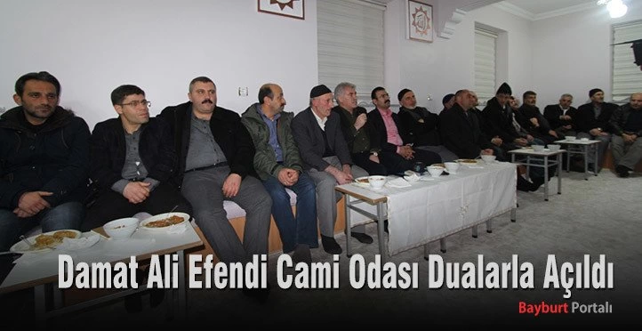 Damat Ali Efendi Cami Odası Dualarla Açıldı