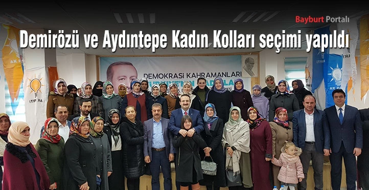 Demirözü ve Aydıntepe Kadın Kolları seçimi yapıldı