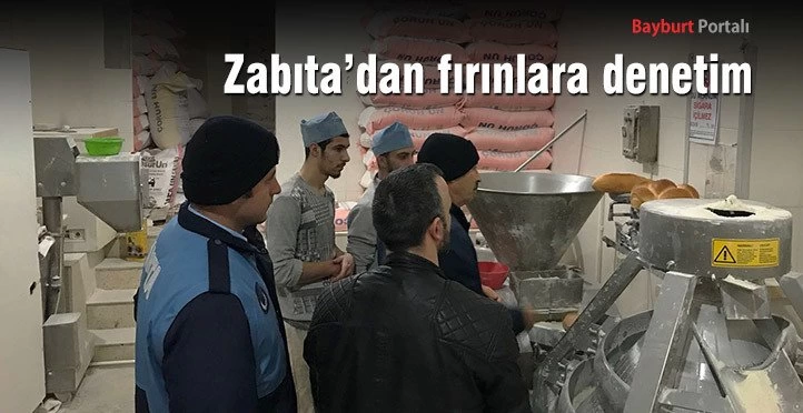 Zabıta’dan fırınlara denetim